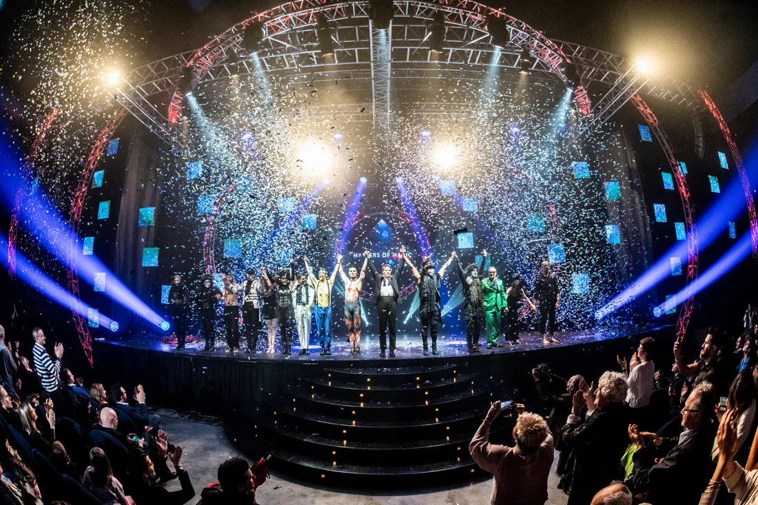 Una serata Masters of Magic delle edizioni passate