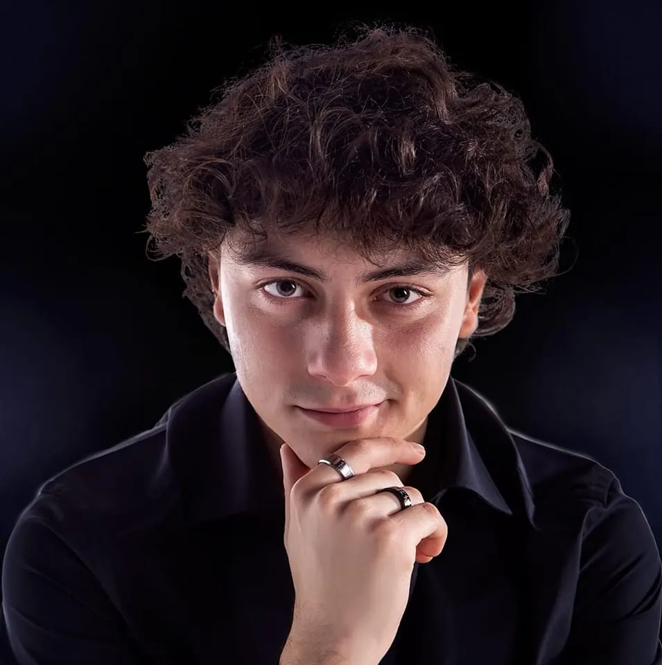Matteo Fraziano on stage
